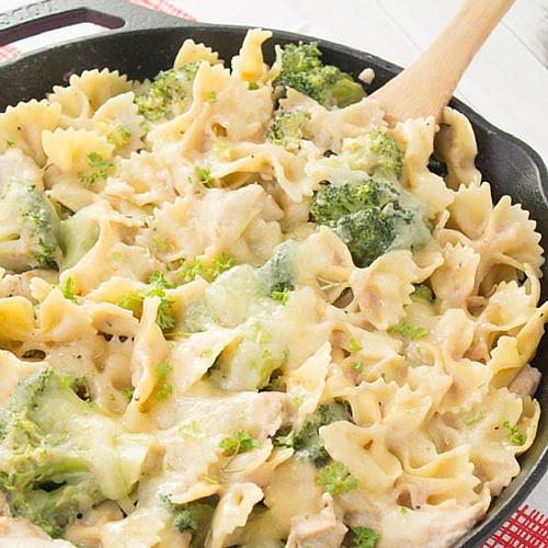 Chicken, Broccoli, And Pasta Skillet Casserole