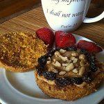 Healthy Carrot Cake English Muffin