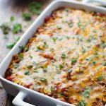Healthy Mexican Casserole With Roasted Corn And Peppers