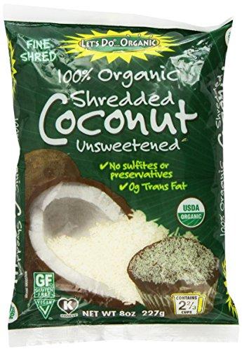 Let's Do Organic Unsweetened Coconut Shredded