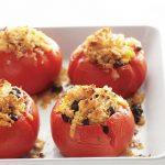 Tomatoes Stuffed With Corn And Black Beans