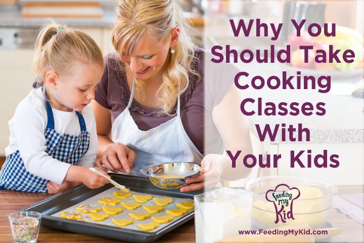 Find out why all parents should be teaching their kids to cook. And, if you're not a great cook yourself or don't have a lot of extra time, find out why you should take Cooking Classes With Your Kids which helps you foster stronger bonds with your kids, teaches life-skills, and helps kids develop a healthy relationship with food.