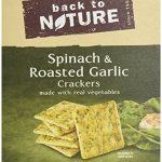 Back To Nature Crackers, Spinach And Roasted Garlic, 6.5 Ounce