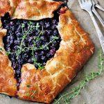 Blueberry Galette With Cornmeal Thyme Crust