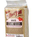 Bob’s Red Mill White Sesame Seeds, 16-Ounce Bags (Pack of 4)