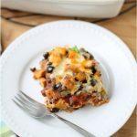 Chicken Enchilada Bake With Butternut Squash And Black Beans