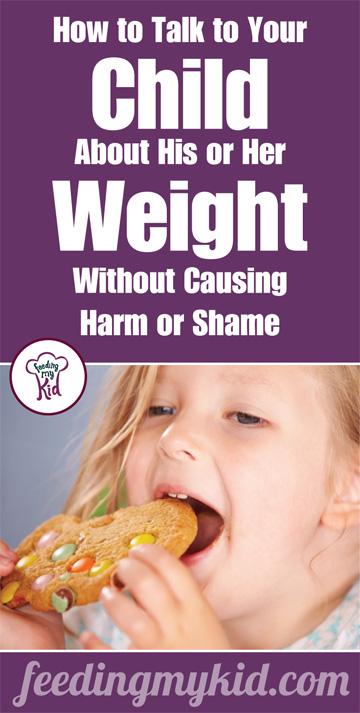 In this article we will focus on kids healthy and childhood obesity. You will learn the best ways to have the weight discussion with your child that is effective and emotionally protective. If done correctly, this conversation will pave the way for a healthy lifestyle for your family. Feeding My Kid is a website for parents, filled with all the information you need about how to raise your kids, from healthy tips to nutritious recipes. #kidshealth #obesity #parenting #childhoodobesity #dieting