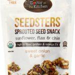 Doctor in the Kitchen Seedsters Sprouted Seed Snack, Sweet Onion and Garlic