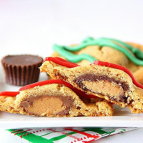 Double Peanut Butter Surprise Cookies