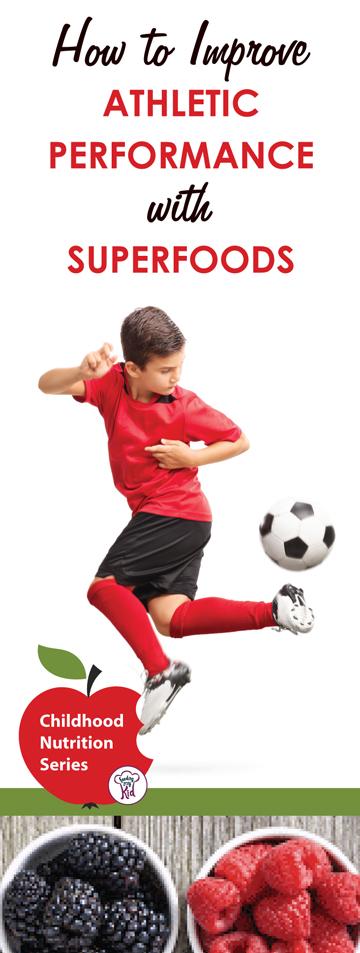 How to Improve Athletic Performance with Superfoods - There are plenty of healthy foods your children can eat that can boost their energy levels and give them that extra kick they need to kick the ball and win the game. These foods are called superfoods! 