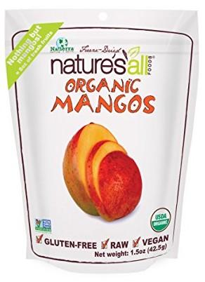 Nature's All Foods Freeze-Dried Mangos, 1.5 Ounce