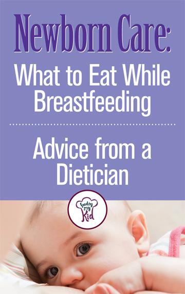 Newborn Care short: What to Eat While Breastfeeding. Advice from a Dietician - Learn what you should eat in order to stay in shape and to produce more breastmilk. 