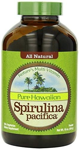 Nutrex Hawaii Hawaiian Spirulina Pacifica Powder, 16-Ounce Bottle