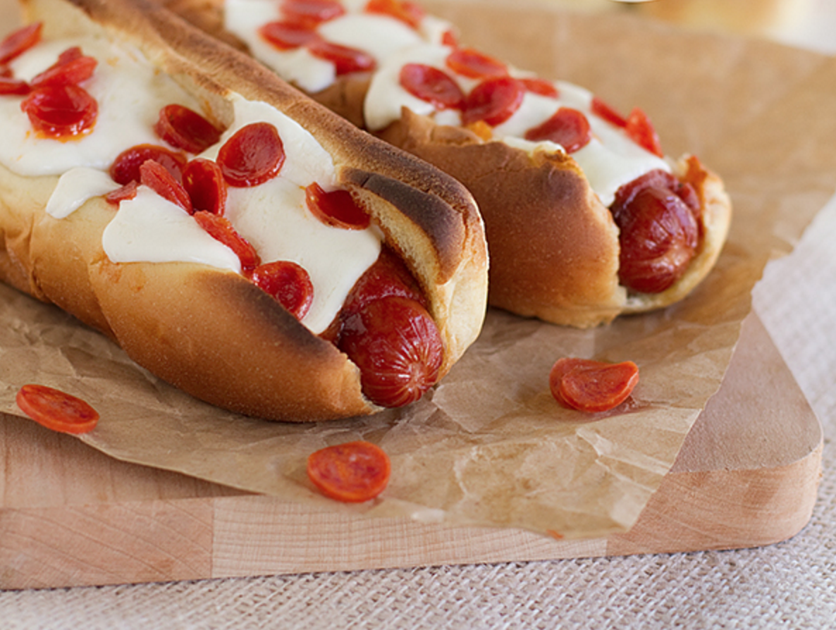 pizza dogs