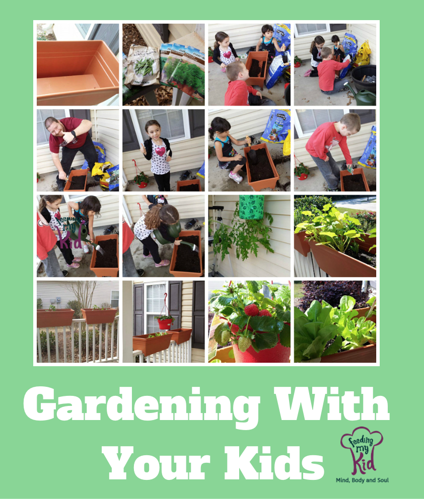 Gardening with kids is a great way to teach kids about food. It gives them independence and the confidence to try new foods. A great learning tool!