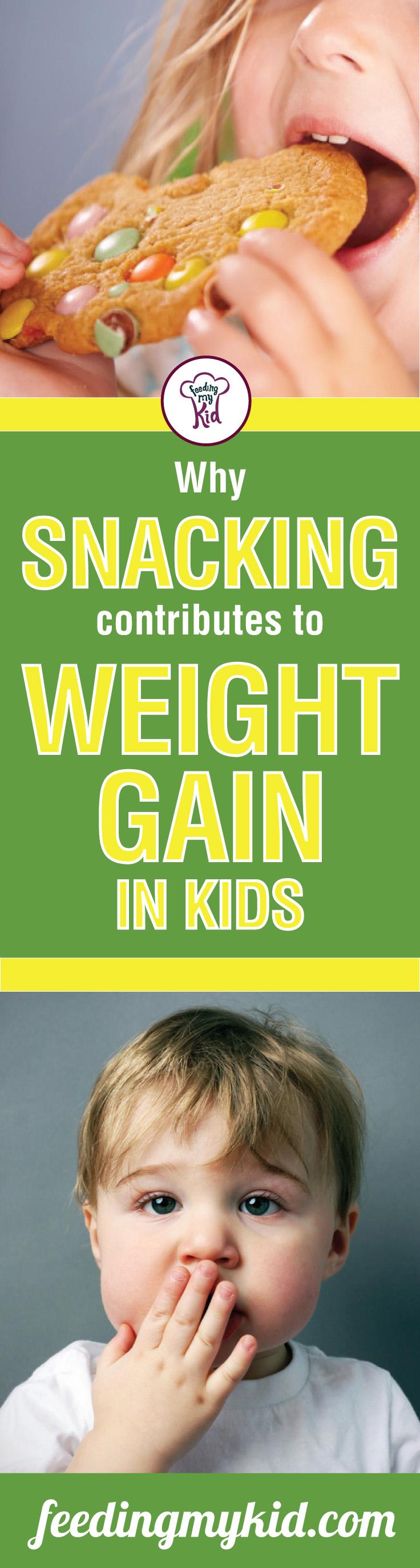 Why Snacking Contributes to Weight Gain in Kids