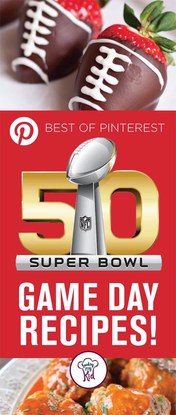 We've handpicked from Pinterest the easiest super bowl food recipes to make for your game day. These are easy and delicious! 