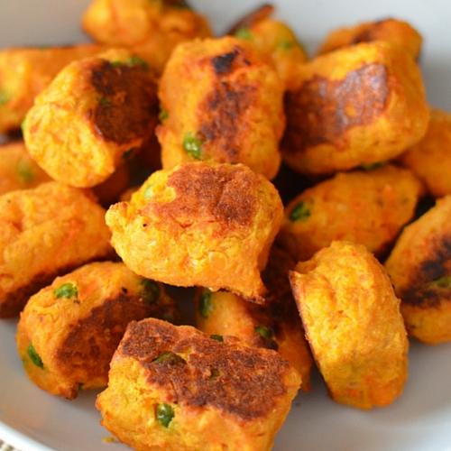 Sweet Potato, Lentil And Cheddar Croquettes