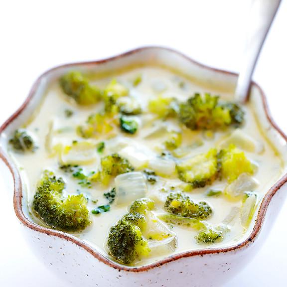 5-Ingredient Broccoli Cheese Soup
