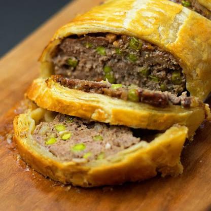 Ground Beef Wellington Recipe