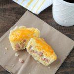 Ham And Cheese Mini Breakfast Pies