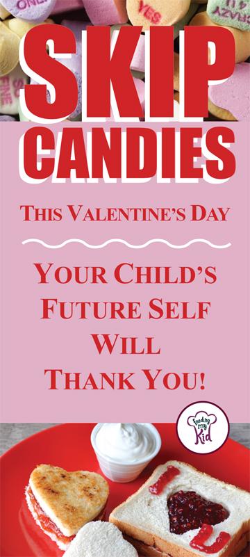 Skip Candies This Valentine’s Day. Your Child’s Future Self Will Thank You. - Celebrate Valentine’s Day with fruits cut up in heart shapes using cookie cutters or fiber pancakes with heart-shaped strawberries inside or the Raspberry Nut Crumble recipe below.