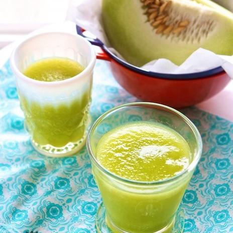 Sweet Honeydew Smoothies