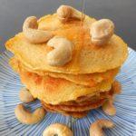 2 Ingredient Cashew Pancakes