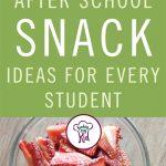 20 After School Snack Ideas for Every Student