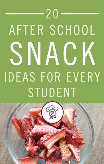 20 After School Snack Ideas for Every Student