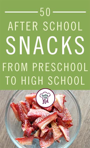 healthy after school snacks