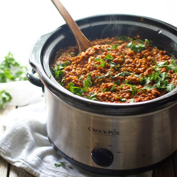 Crockpot Red Lentil Curry