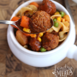 Easy Crockpot Meatball Stew