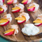 Ham And Cheese Apple Wraps With Dip
