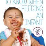 Messy Mealtime: What You Need to Know When Feeding an Infant