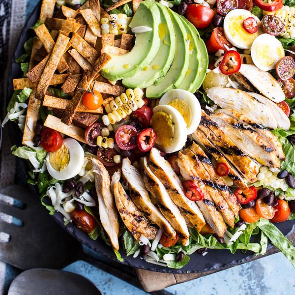 Mexican Grilled Chicken Cobb Salad