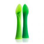 OlaSprout Bendable Baby Training Spoon Teether 2pk