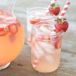 Simple Sugar Free Strawberry Lemonade