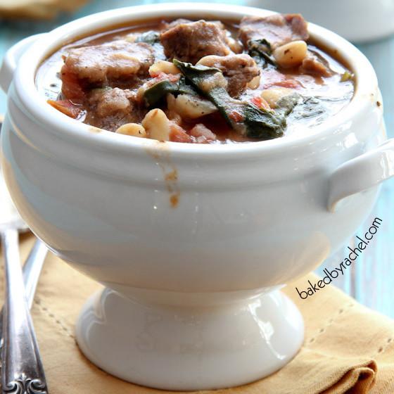 Slow Cooker Beef And White Bean Stew