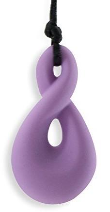 Stimtastic Chewable Silicone Twist Pendant Nontoxic BPA And Phthalate Free
