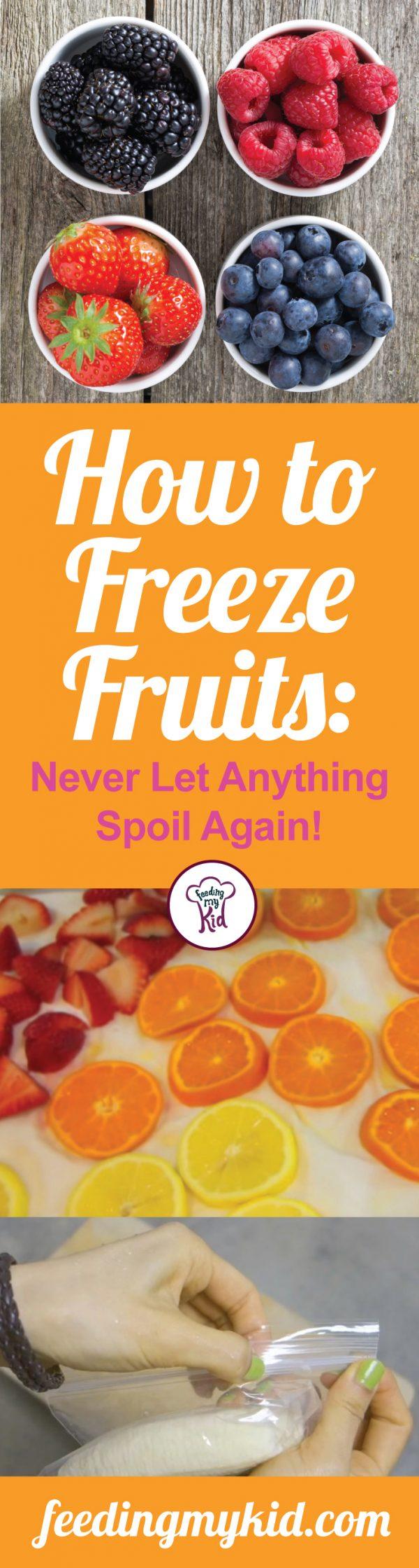 How to Freeze Fruits So You Can Use Them Later