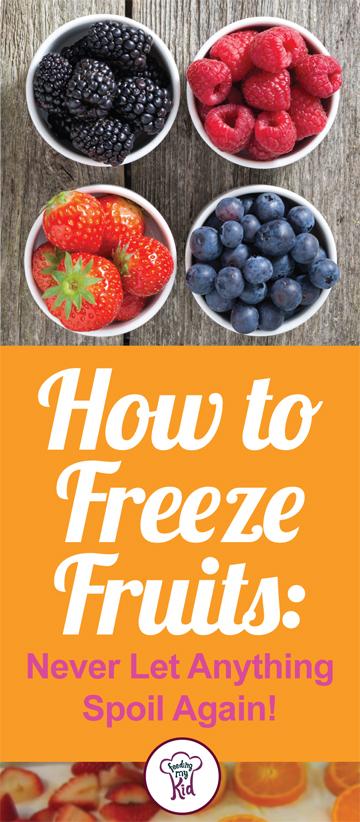 how to freeze fruit
