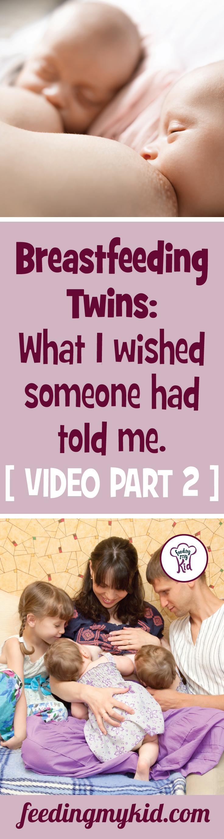 Breastfeeding twins can be a lot go work. Try these tips that every mother should know about! Feeding My Kid is a great website for parents, filled with all the information you need about how to raise your kids, from healthy tips to nutritious recipes. #breastfeeding #breastfeedingtips 