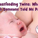 Breastfeeding Twins Part 1 YouTube Thumbnail Layout