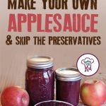 Make your own Applesauce and Skip the Preservatives. Tons of easy recipes.
