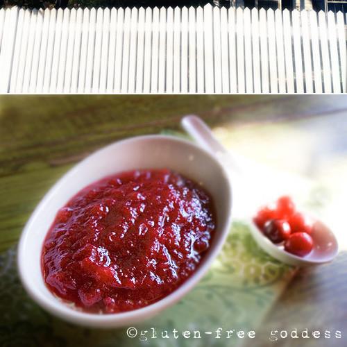 Ruby Applesauce With Cranberries