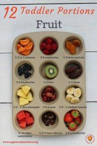 What does a serving size of fruit look like