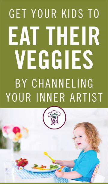 Learn how to get kids to eat vegetables by channelling the inner artist. Stop picky eating in its tracks! Feeding My Kid is a website for parents, filled with all the information you need about how to raise your kids, from healthy tips to nutritious recipes. #parenting #pickyeating #getingkidstoeatveggies
