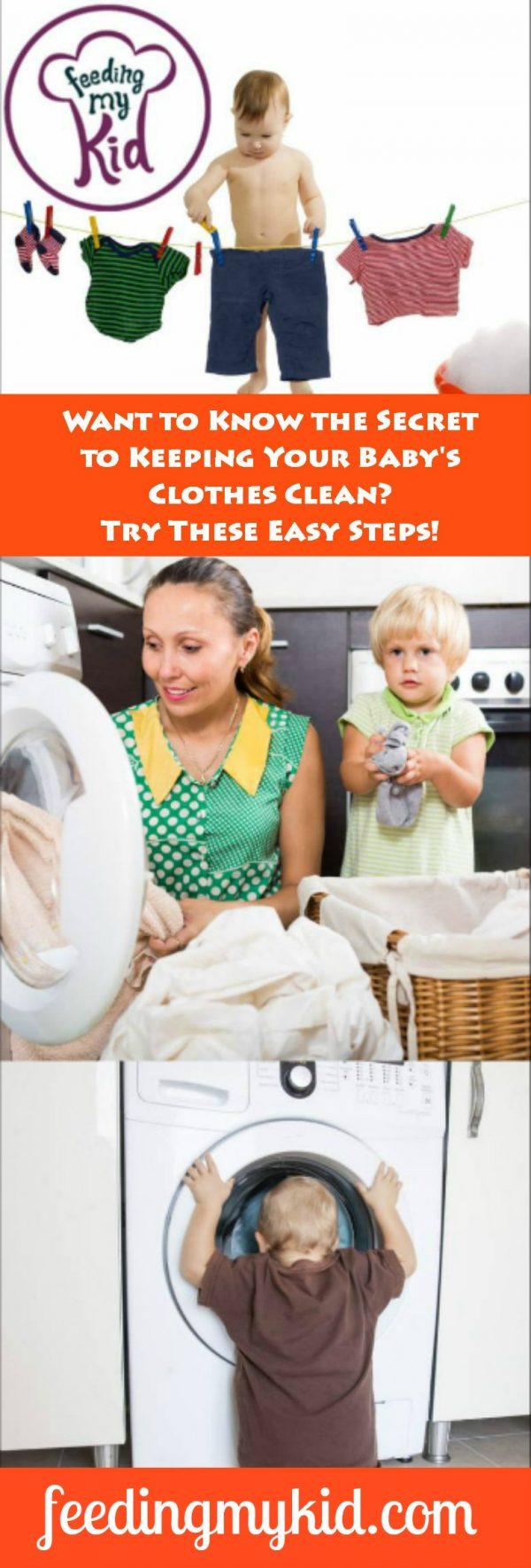 Want to Know the Secret to Keeping Your Baby's Clothes Clean?