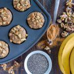 Healthy Muffins Recipe with Bananas and Chia Seeds